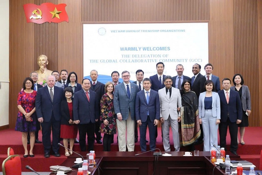 The Vietnam Union of Friendship Organizations welcomed a delegation of international Protestant pastors in December 2024. (Photo: Vietnam Union of Friendship Organizations).