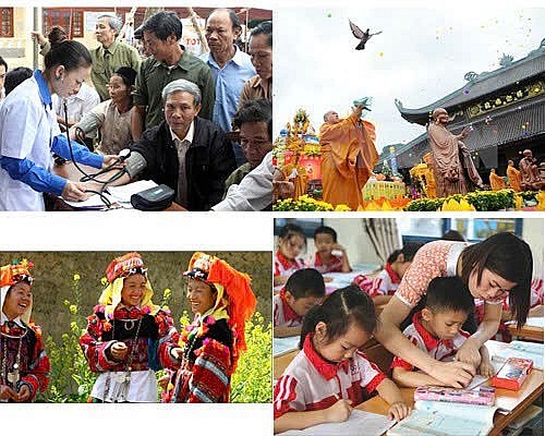 Vietnam has achieved many achievements in ensuring human rights.