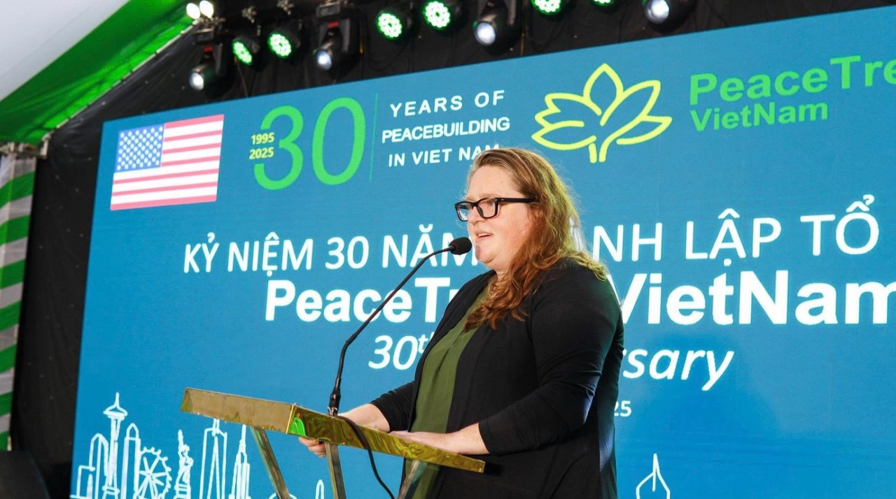 Claire Yunker, Executive Director of PeaceTrees Vietnam. (Photo: PeaceTrees Vietnam) Claire Yunker, Executive Director of PeaceTrees Vietnam. (Photo: PeaceTrees Vietnam)
