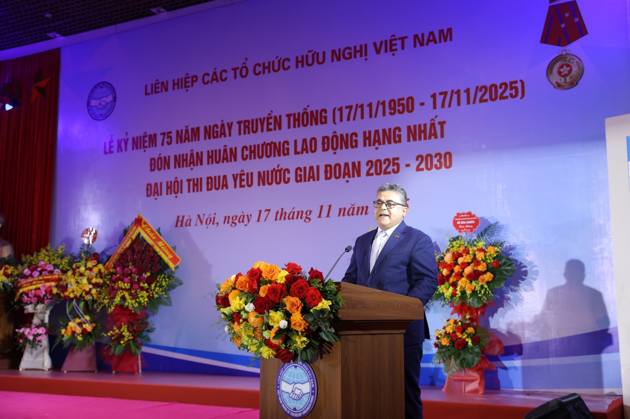 Viet Nam Union of Friendship Organizations Celebrates 75th Anniversary of Traditional Day and Patriotic Emulation Congress for 2025-2030 Period Viet Nam Union of Friendship Organizations Celebrates 75th Anniversary of Traditional Day and Patriotic Emulation Congress for 2025-2030 Period