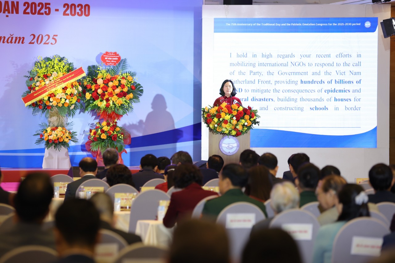 Viet Nam Union of Friendship Organizations Celebrates 75th Anniversary of Traditional Day and Patriotic Emulation Congress for 2025-2030 Period Viet Nam Union of Friendship Organizations Celebrates 75th Anniversary of Traditional Day and Patriotic Emulation Congress for 2025-2030 Period