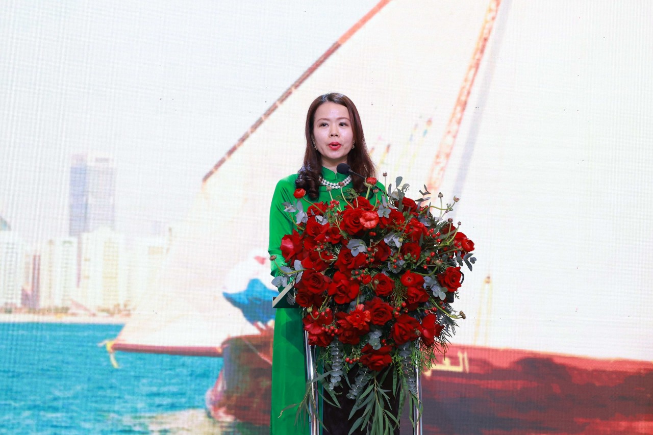 Deputy Minister of Foreign Affairs Nguyen Minh Hang speaks at the ceremony. (Photo: UAE Embassy in Viet Nam)