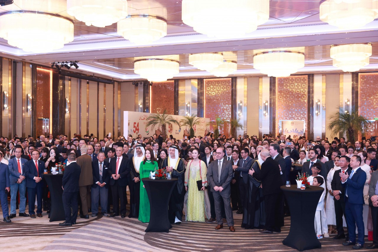 The scene of the celebration. (Photo: UAE Embassy in Viet Nam)