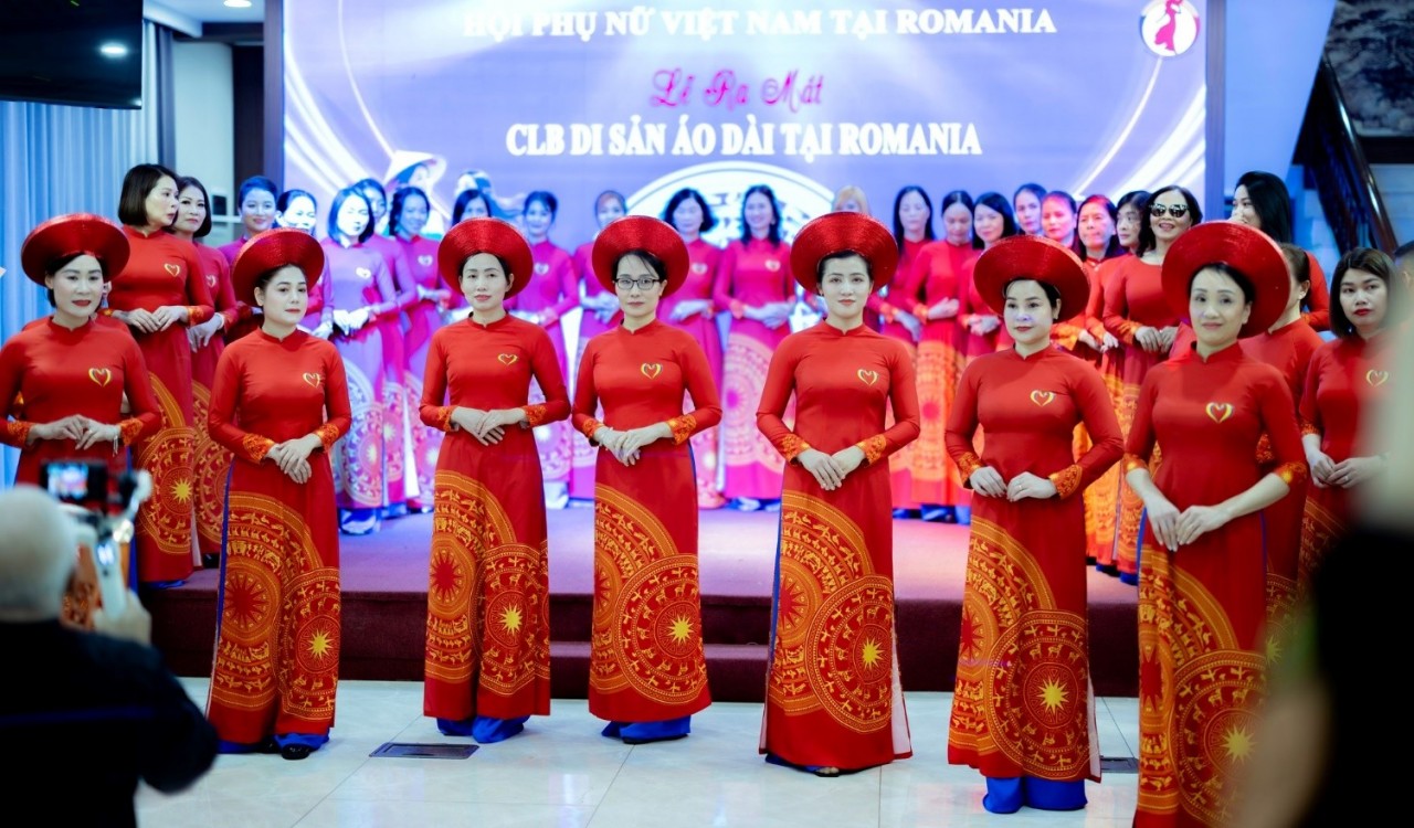 Launch of the Vietnamese Ao Dai Heritage Club in Romania Launch of the Vietnamese Ao Dai Heritage Club in Romania
