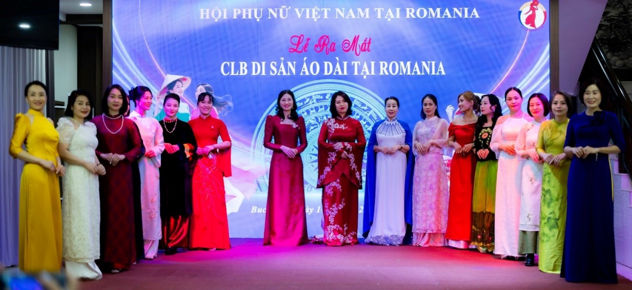 Launch of the Vietnamese Ao Dai Heritage Club in Romania Launch of the Vietnamese Ao Dai Heritage Club in Romania