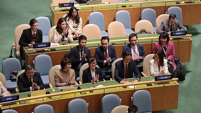 Vietnam has been re-elected to the United Nations Human Rights Council, for the 2026–2028 term. (Photo: VNA) Vietnam has been re-elected to the United Nations Human Rights Council, for the 2026–2028 term. (Photo: VNA)