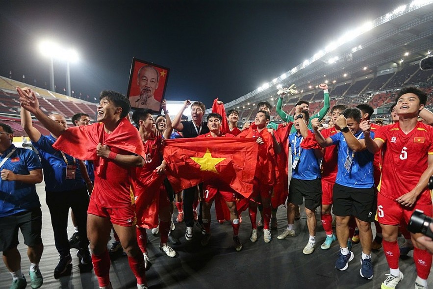 Vietnam U23 team kicks off 2026 with the AFC U23 Asian Cup this January. Photo: SN Vietnam U23 team kicks off 2026 with the AFC U23 Asian Cup this January. Photo: SN