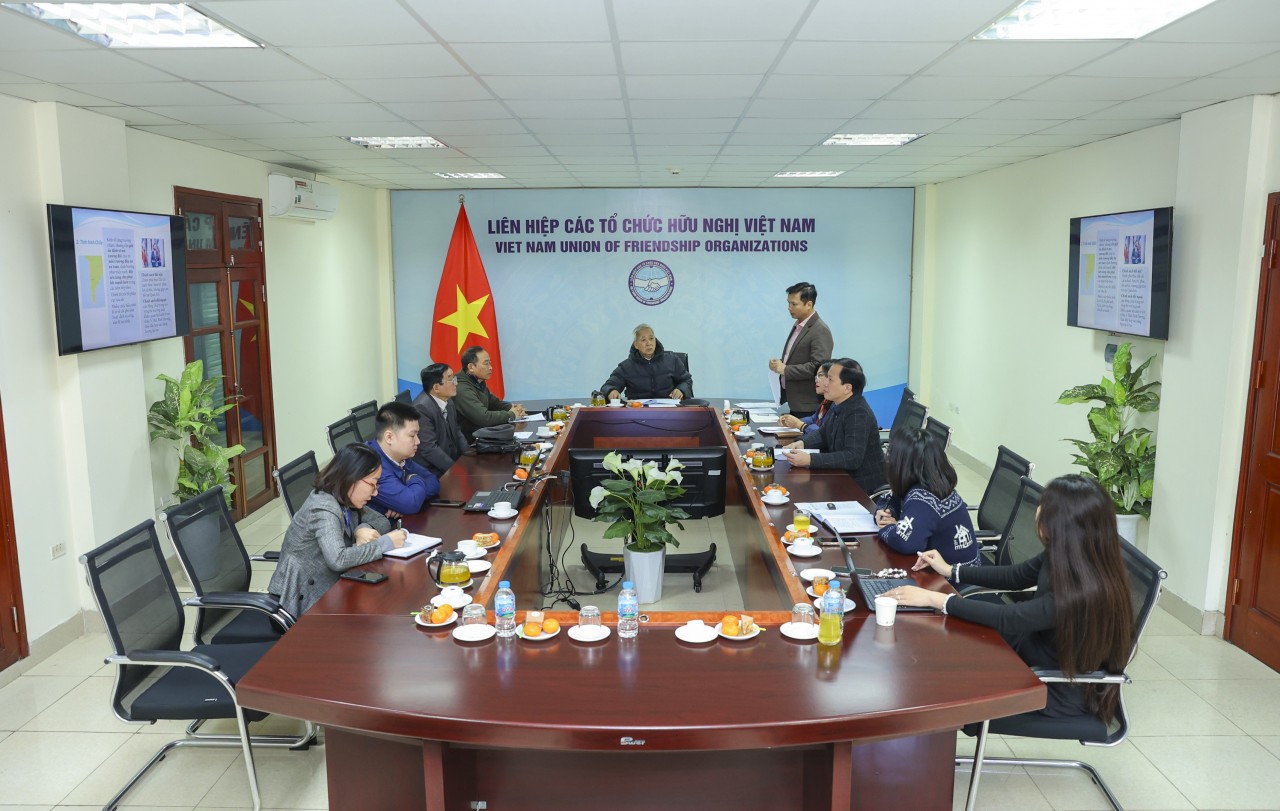 Conference reviewing the Association’s activities in 2025 and outlining orientations for 2026 of the Vietnam–Chile Friendship and Cooperation Association. (Photo: Đinh Hòa) Conference reviewing the Association’s activities in 2025 and outlining orientations for 2026 of the Vietnam–Chile Friendship and Cooperation Association. (Photo: Đinh Hòa)