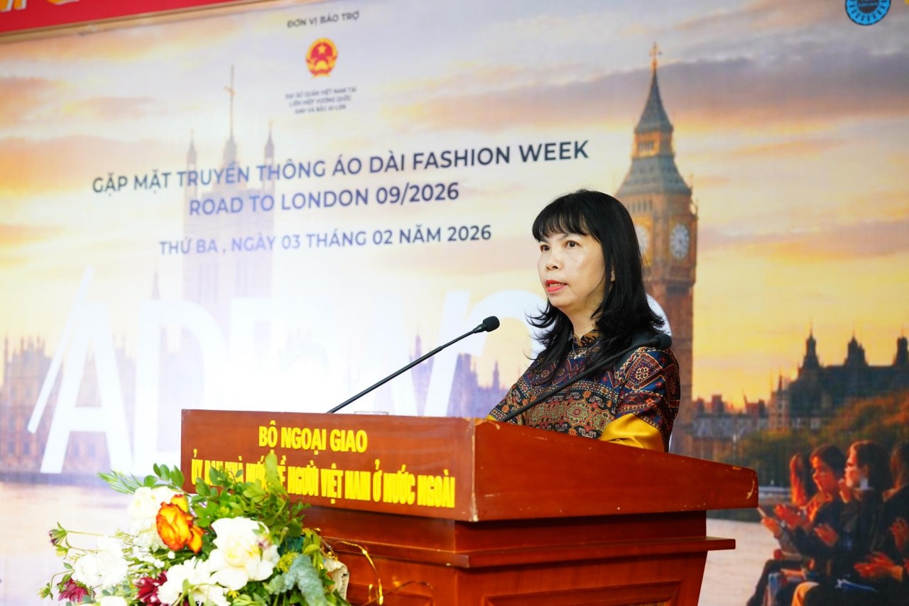 Promoting Vietnam’s Ao Dai at London Fashion Week 2026 Promoting Vietnam’s Ao Dai at London Fashion Week 2026