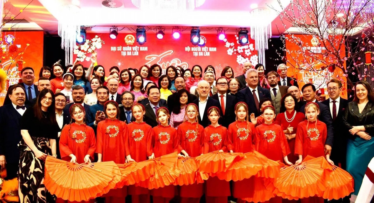 The “Homeland Spring 2026” program was jointly organized by the Embassy of Vietnam in Poland and the Association of Vietnamese in Poland. (Photo: Embassy of Vietnam in Poland) The “Homeland Spring 2026” program was jointly organized by the Embassy of Vietnam in Poland and the Association of Vietnamese in Poland. (Photo: Embassy of Vietnam in Poland)