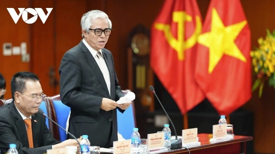 Pham Quang Vinh, former Vietnamese Deputy Foreign Minister and former Ambassador to the US Pham Quang Vinh, former Vietnamese Deputy Foreign Minister and former Ambassador to the US