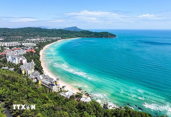 Khem beach in Phu Quoc island of An Giang province. (Photo: VNA) Khem beach in Phu Quoc island of An Giang province. (Photo: VNA)