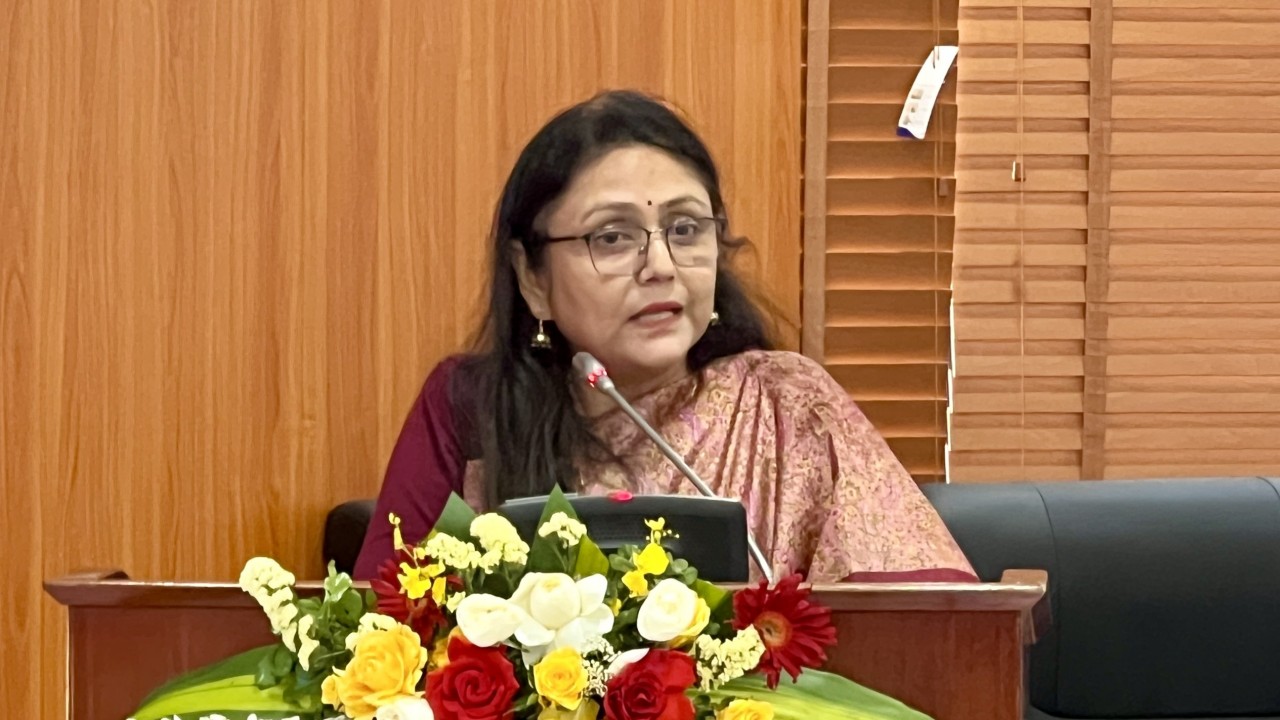 Prof. Sonu Trivedi, Department of Political Science, Zakir Husain College, University of Delhi. (Photo: Mai Anh) Prof. Sonu Trivedi, Department of Political Science, Zakir Husain College, University of Delhi. (Photo: Mai Anh)