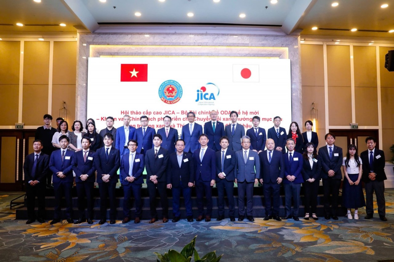 High-level workshop on new generation ODA between JICA and the Ministry of Finance of Vietnam. (Photo: JICA Vietnam) High-level workshop on new generation ODA between JICA and the Ministry of Finance of Vietnam. (Photo: JICA Vietnam)