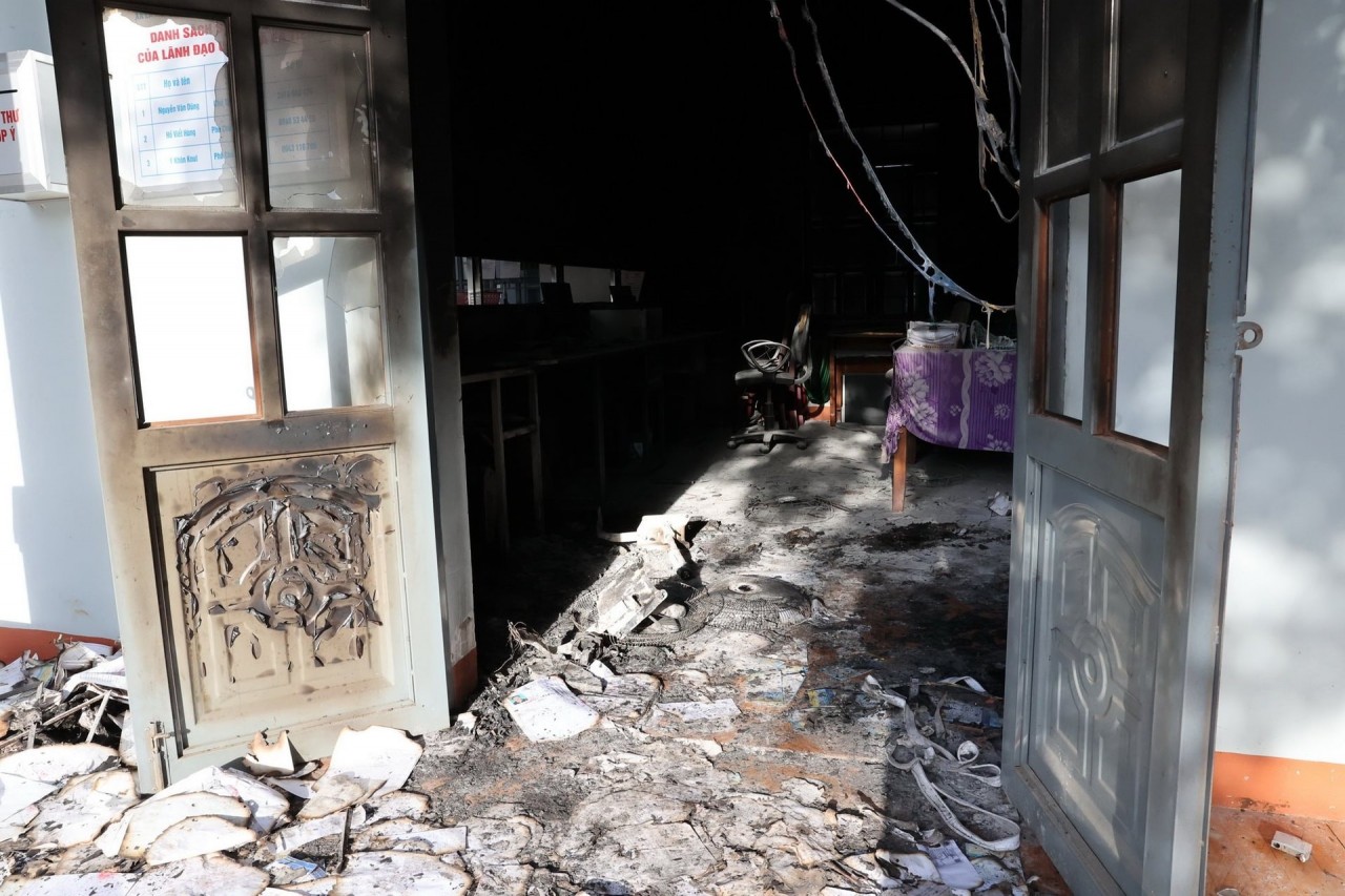 The scene of the terrorist group’s attack in Ea Tiêu Commune, Cư Kuin District, former Đắk Lắk Province. (Photo: VNA) The scene of the terrorist group’s attack in Ea Tiêu Commune, Cư Kuin District, former Đắk Lắk Province. (Photo: VNA)