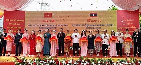 Ho Chi Minh Memorial Site in Savannakhet (Laos) Inaugurated Ho Chi Minh Memorial Site in Savannakhet (Laos) Inaugurated