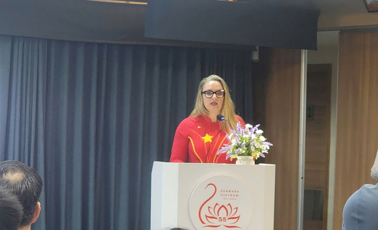Mette Ekeroth, Deputy Ambassador of Denmark in Viet Nam. (Photo: Bao Ngoc). Mette Ekeroth, Deputy Ambassador of Denmark in Viet Nam. (Photo: Bao Ngoc).