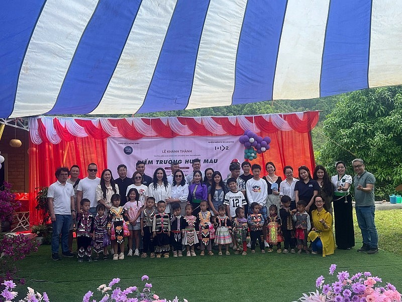 Vietnamese Community in Australia Raises 1.1 Billion VND for New School in Dien Bien Vietnamese Community in Australia Raises 1.1 Billion VND for New School in Dien Bien