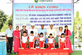 Construction Begins on Two Classrooms in Remote Hon Dat Area