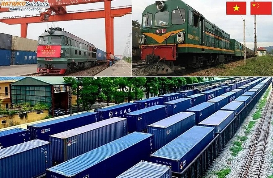 Vietnam–China rail links boost logistics capacity and reinforce Vietnam’s strategic role in regional trade flows. (Photo: Ratraco SolutionS) Vietnam–China rail links boost logistics capacity and reinforce Vietnam’s strategic role in regional trade flows. (Photo: Ratraco SolutionS)