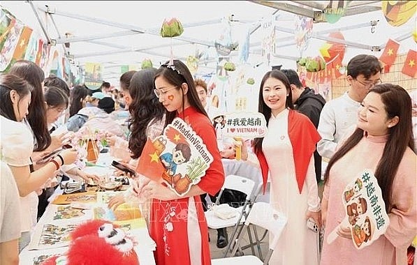 Vietnamese booth at the 21st World Cultural Festival Vietnamese booth at the 21st World Cultural Festival
