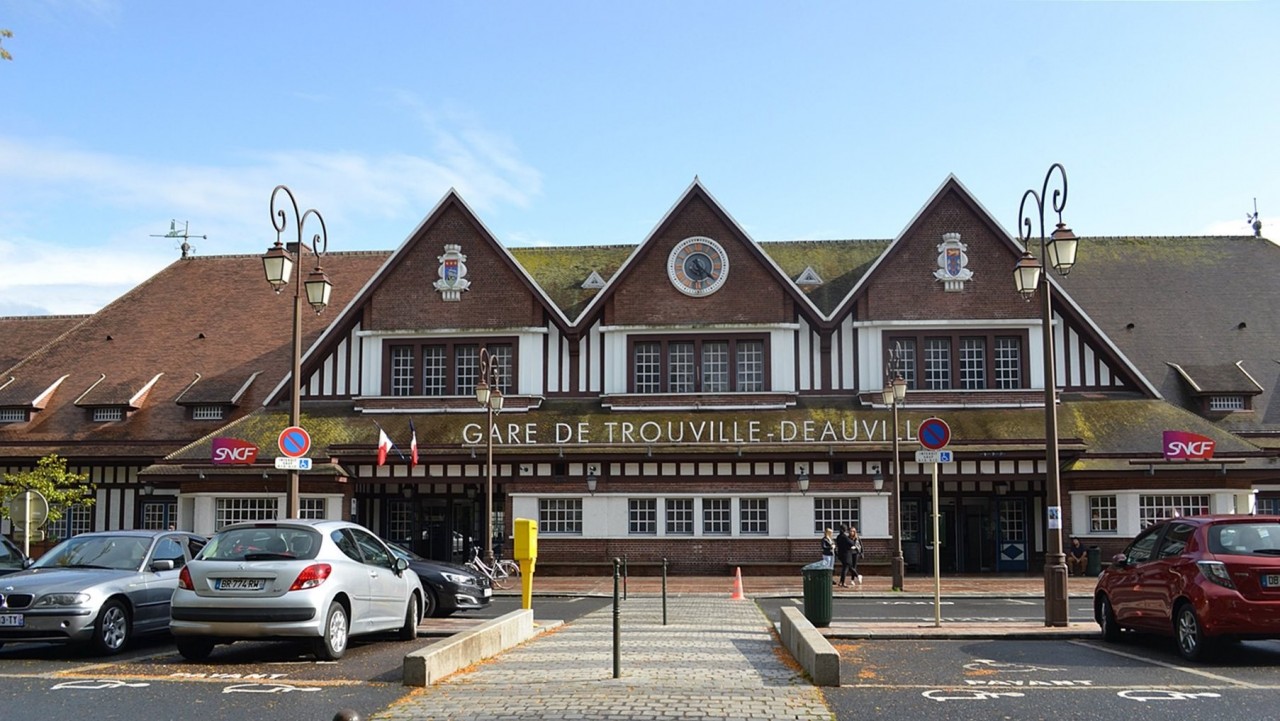 Trouville-Deauville Station, France. (Photo: KT) Trouville-Deauville Station, France. (Photo: KT)
