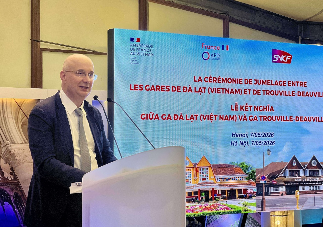 Diego Diaz, President of SNCF International. (Photo: Mai Anh) Diego Diaz, President of SNCF International. (Photo: Mai Anh)