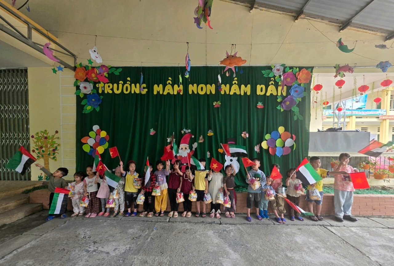 UAE Embassy Supports Construction of Restroom Facilities for Kindergarten in Tuyen Quang UAE Embassy Supports Construction of Restroom Facilities for Kindergarten in Tuyen Quang