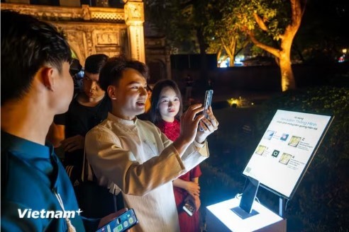 In recent years, the Temple of Literature has become a destination for unique visitor experiences. (Photo: Minh Son/Vietnam+) In recent years, the Temple of Literature has become a destination for unique visitor experiences. (Photo: Minh Son/Vietnam+)