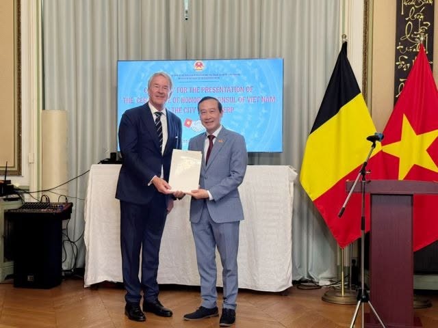 "New Honorary Consul to Boost Vietnam-Belgium Cooperation