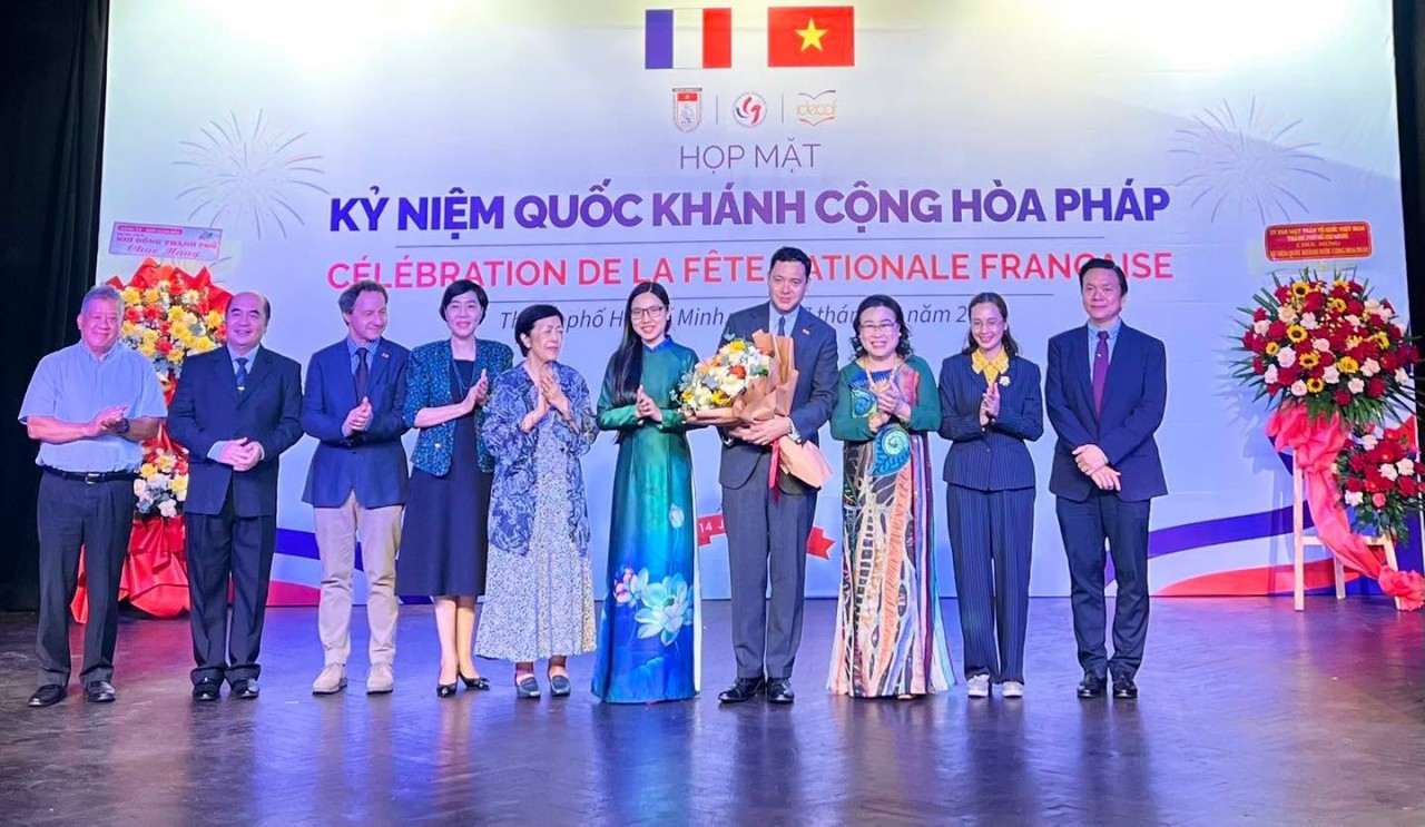 Celebrating French National Day in Ho Chi Minh City Celebrating French National Day in Ho Chi Minh City