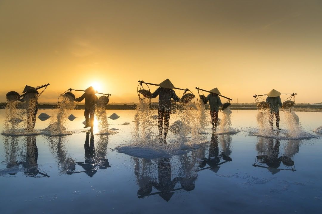 Top 4 magnificent salt fields in Ninh Thuan Top 4 magnificent salt fields in Vietnam's Central region