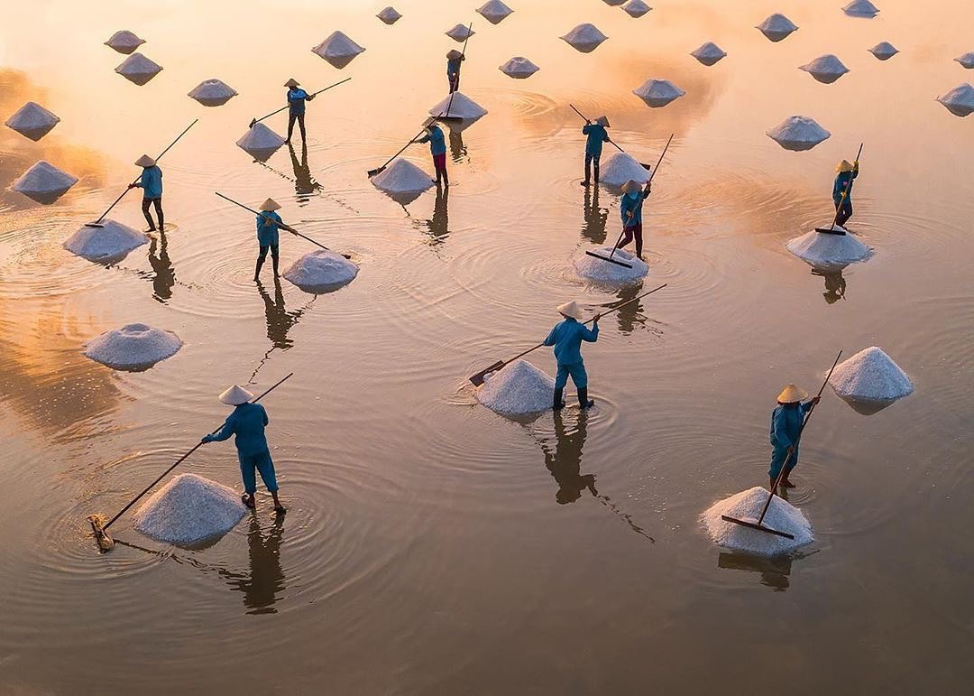 Top 4 magnificent salt fields in Ninh Thuan Top 4 magnificent salt fields in Vietnam's Central region