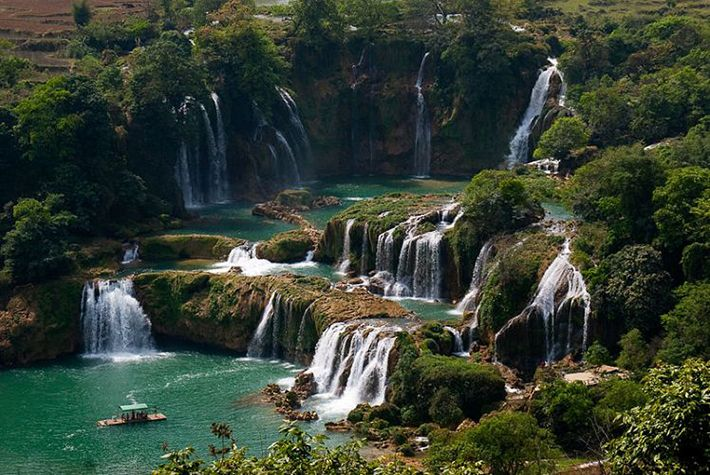 Ta Dung Lake, Ha Long Bay in Central Highlands Ta Dung Lake, Ha Long Bay of Central Highlands