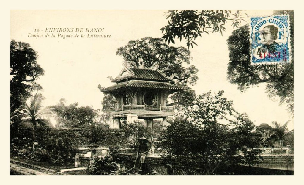 Rare photos of Temple of Literature in French colonial period Rare photos of Temple of Literature in French colonial period