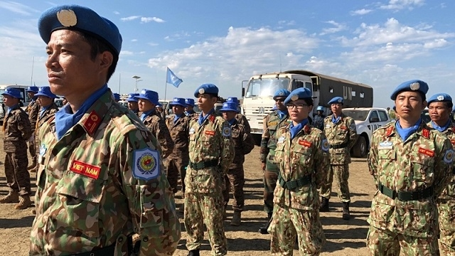 Vietnamese peacekeepers stand at frontline of Covid-19 battle in South Sudan vietnamese peacekeepers stand at frontline of covid 19 battle in south sudan