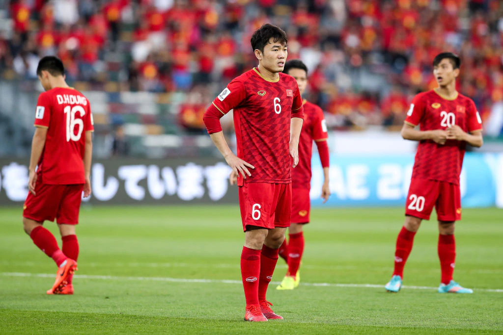 Luong Xuan Truong (C) in action for Vietnam. Photo: Getty Images. 5758 1