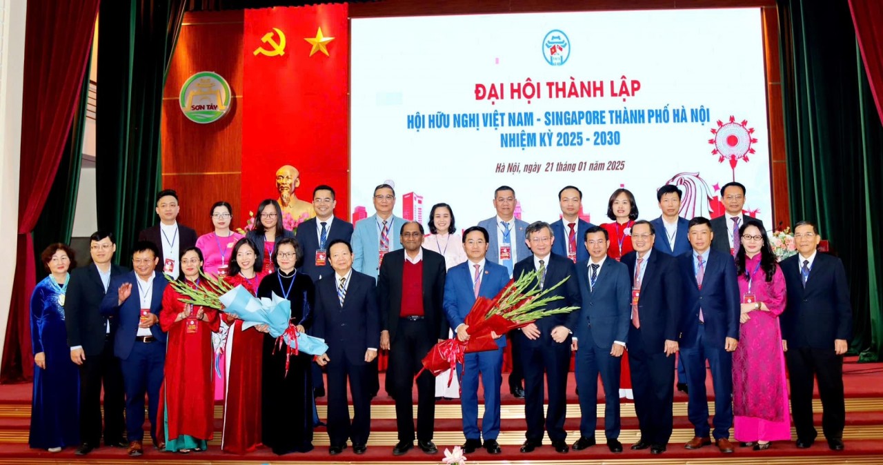The Vietnam – Singapore Friendship Association Established In Hanoi Vietnam – Singapore Friendship Association Founded In Hanoi