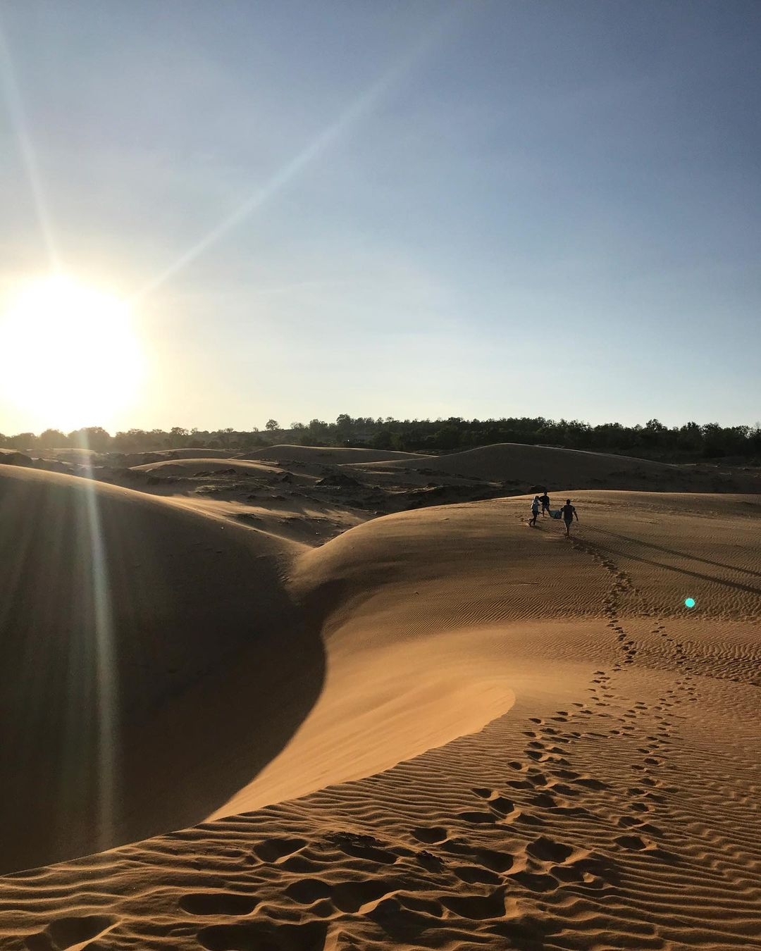 The Artistry Of Mui Ne's Dunes at Sunset The Artistry Of Mui Ne's Dunes at Sunset