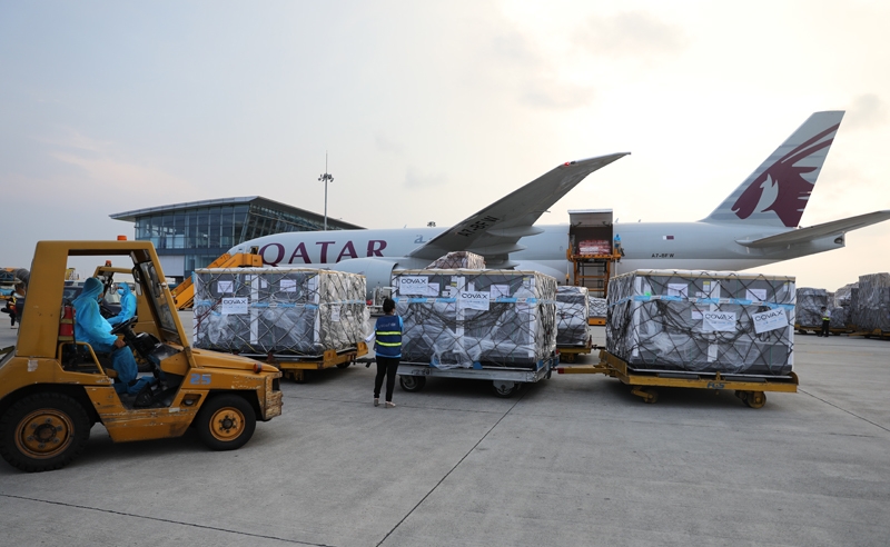 1.7 mln Covid-19 vaccines under Covax scheme arrives in Vietnam 1.7 mln Covid 19 vaccines under Covax scheme arrives in Vietnam