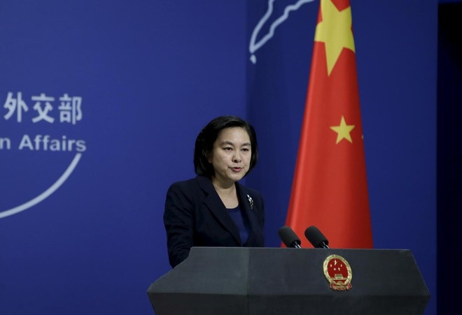 undefined Foreign ministry spokeswoman Hua Chunying