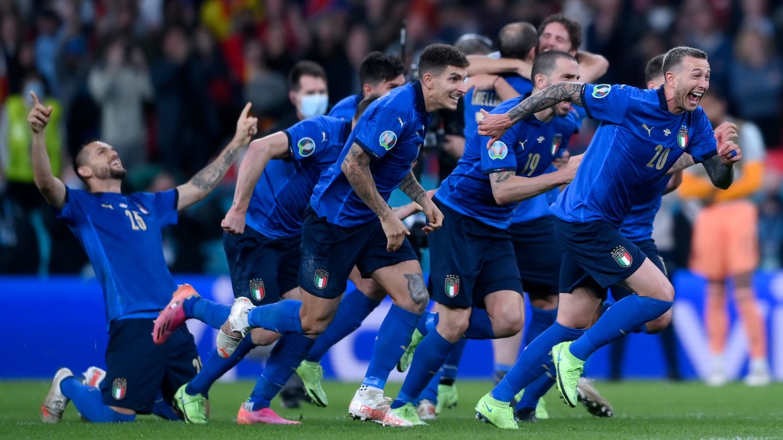 EURO 2020 TODAY (July 7): Italy beat Spain 4-2 on penalties, book final spot - video EURO 2020 TODAY (July 7): Italy beat Spain 4-2 on penalties, book final spot - video
