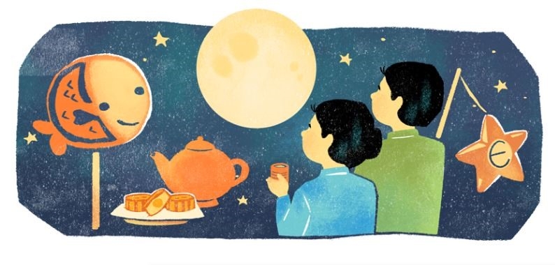 undefined Google Doodle dedicates its homepage covers today (October 1) on the observance of Mid-Autumn Festival