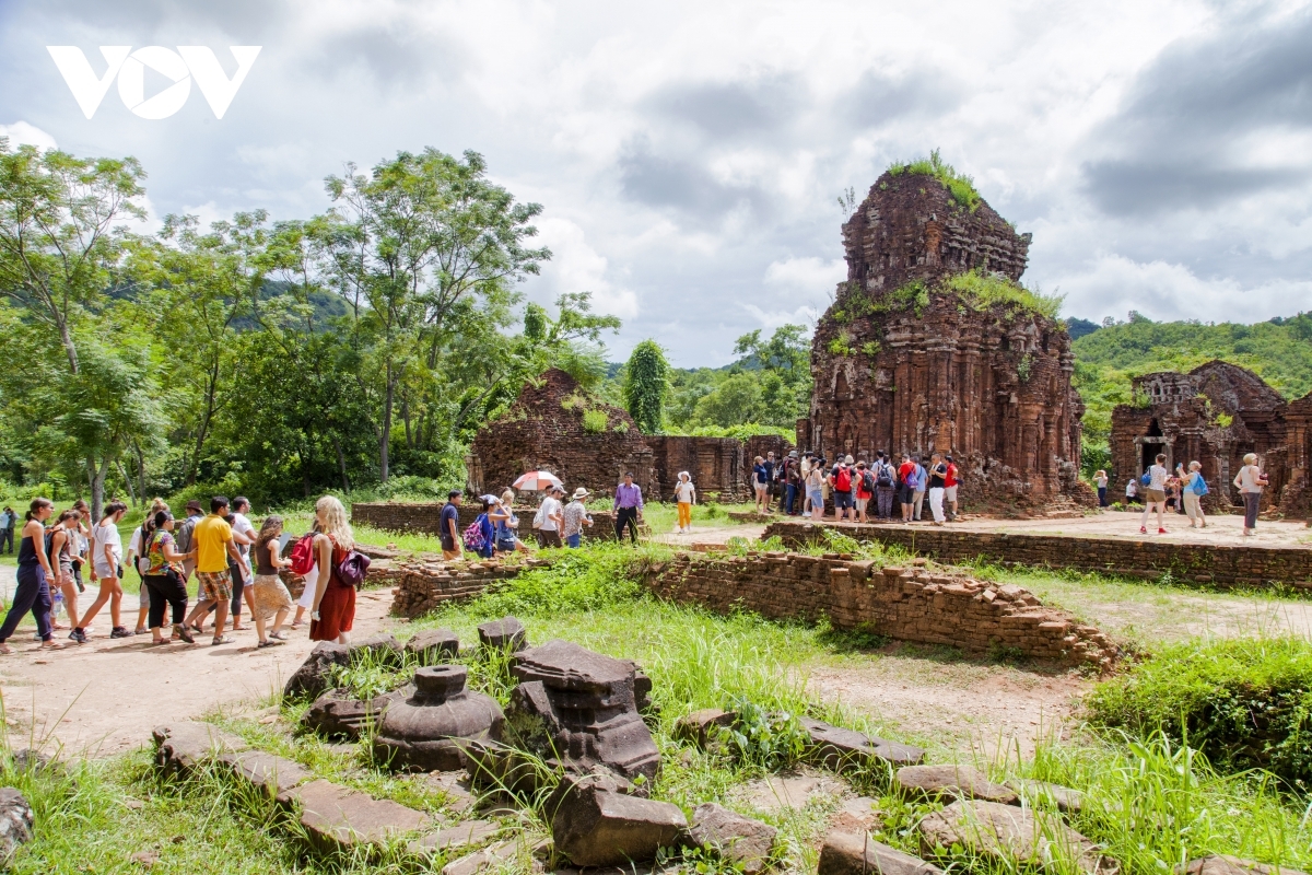 Vietnam becomes top culinary destination in Asia My Son sanctuary in Central Vietnam (Photo: VOV)