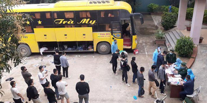 53 Chinese fined for illegally entering Vietnam 53 Chinese fined for illegally entering Vietnam