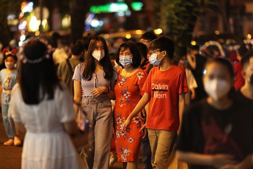 Photo: How Vietnamese Celebrate Christmas in Pandemic Photo: How Vietnamese Celebrate Christmas in Pandemic
