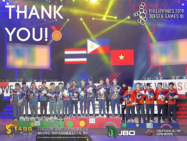 E-sports (eSports) became one of 40 sports present in the 31st SEA Games and an opportunity for Vietnam's e-sports to win a medal. Photo: VTV Sport E-sports (eSports) became one of 40 sports present in the 31st SEA Games and an opportunity for Vietnam's e-sports to win a medal. Photo: VTV Sport