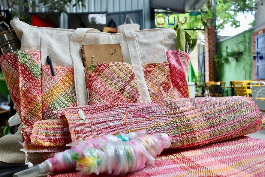 Young Entrepreneur from Ho Chi Minh City Aiming to Upcycle Plastic Bags