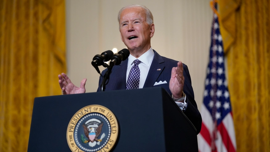 President Joe Biden speaks during a virtual event with the Munich Security Conference in the East Room of the White House, Friday, Feb. 19, 2021, in Washington. (AP Photo/Patrick Semansky) 5011 58dd34af9b894459887e232c45824efd