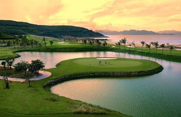 A golf course in Vinpearl Nha Trang. (Photo: golftimes.vn) A golf course in Vinpearl Nha Trang. (Photo: golftimes.vn)